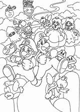 Super Mario Game coloring Page  Download Print Or Color Online For Free sketch template
