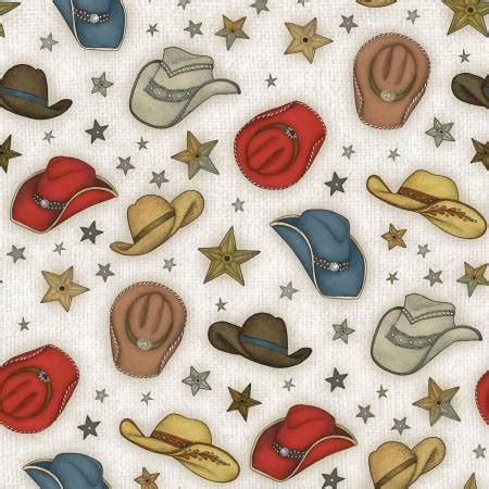 Rodeo Roundup Cream/Multi Cowboy Hats (W9009) - 703081180677