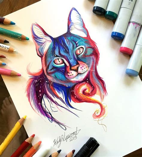 Marker Drawing | Marker art, Pencil drawings of animals, Animal art