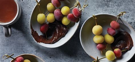 Frozen Grapes with Chocolate Sauce Recipe - Forks Over Knives