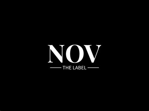 NOV logo design - LogoAI.com