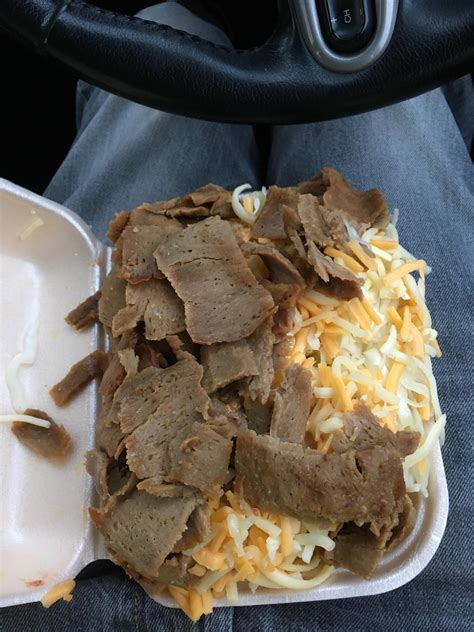 Donner with cheese and salad 7/10 : r/Doner