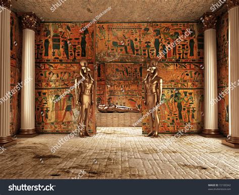 Pharaohs Tomb Stock Illustration 72100342 - Shutterstock