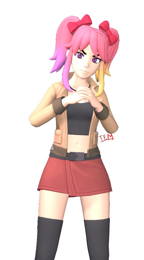 Quick render of a serious Saiko : r/SMG4