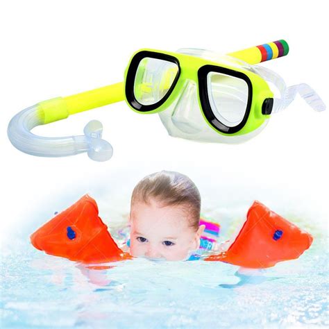 Amazon.com : KuYou Kids / Youth Snorkel Set, Swimming Goggles Semi-dry ...