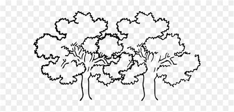 Narra Tree Clipart Black And White - Tree Drawing Black And White - Free Transparent PNG Clipart ...