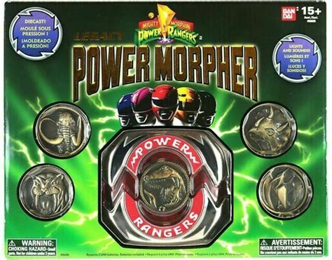 Power Rangers Mighty Morphin Legacy Power Morpher Coin Toy - 96605 for sale online | eBay