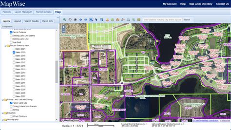 Gis map viewer - traceopec