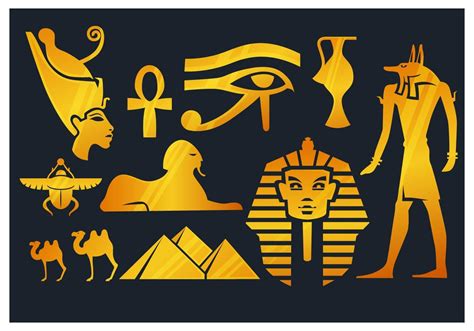 Egypt Elements 103771 Vector Art at Vecteezy