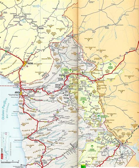 (32) Chile road map (2007 edition) – mapa de rutas de Chil… | Flickr