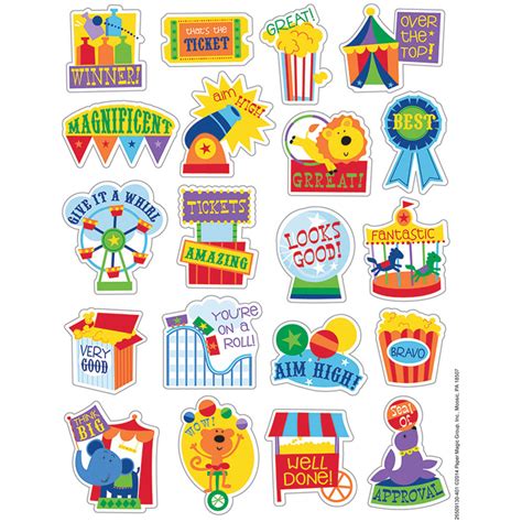 Popcorn Scented Stickers - EU-650913 | Eureka