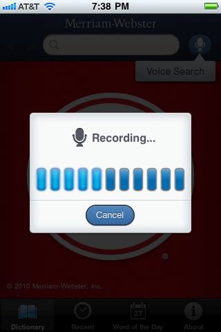 Merriam-Webster Dictionary iPhone app review | AppSafari