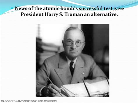 PPT - Harry S. Truman & The Atomic Bomb PowerPoint Presentation - ID ...