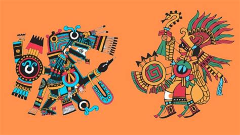 Huitzilopochtli y Tezcatlipoca