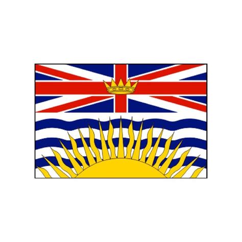 British Columbia Flag - 3x5'