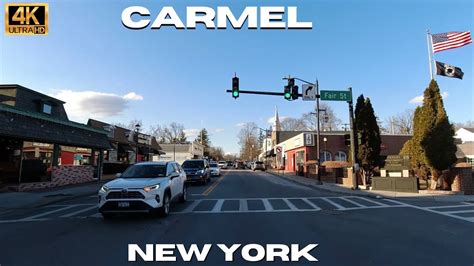 Driving Carmel New York 4K - YouTube