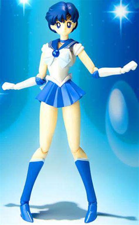 Sailor Moon S.H. Figuarts Pretty Guardian Sailor Mercury Action Figure ...