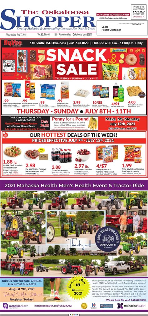 The Oskaloosa Shopper week of 07/07/21 | | oskaloosa.com