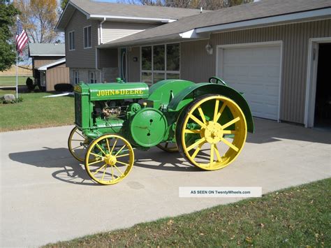 John Deere Model D Tractor 1927