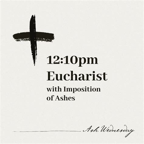 12:10pm | Eucharist with Imposition of Ashes — Trinity on the Green