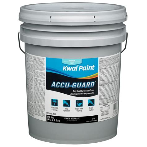 Kwal Tintable Flat Latex Interior Paint (Actual Net Contents: 590-fl oz ...