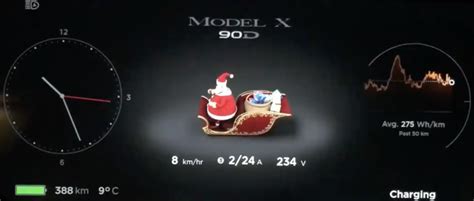 Tesla hid a new Christmas Easter egg in latest software update - Electrek