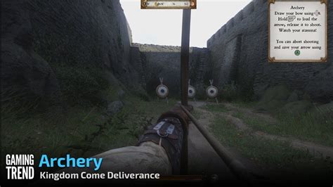 Kingdom Come Deliverance - Archery [Gaming Trend] - YouTube