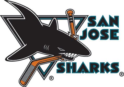 San Jose Sharks Wordmark Logo | San jose sharks, Shark, Baseball teams logo