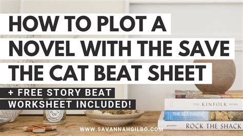 How to Outline Your Novel with the Save the Cat! Beat Sheet