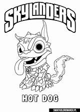 Coloring Hoot Skylanders Swap Loop Force Pages Print Color Printable  sketch template
