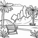 Beautiful Spanish Landscapes Coloring Page 24523 19357 sketch template