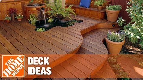 Creative Deck Ideas | The Home Depot - Home Improvement or DIY