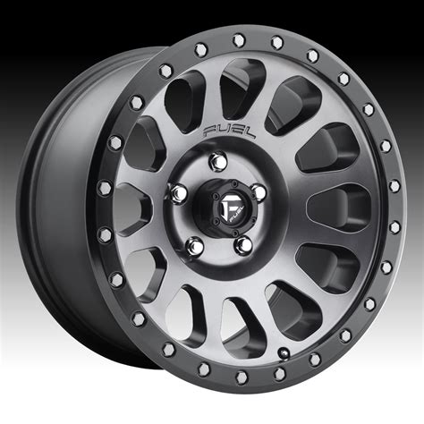 Fuel Vector D601 Anthracite Black Ring Custom Truck Wheels Rims - D601 ...