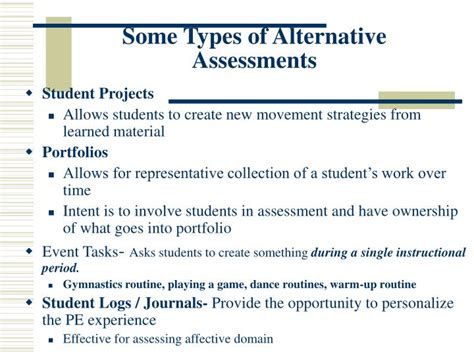 PPT - Authentic Assessment in Physical Education PowerPoint ...