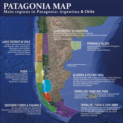 The Patagonia Map: The regions in Patagonia and what to see (2022)