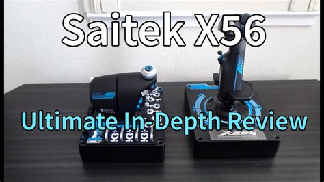 Saitek X56: In Depth First Impressions Review - YouTube