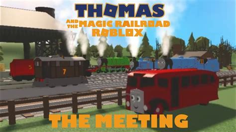 Thomas and the Magic Railroad Roblox: The meeting scene | BTWF Remake ...