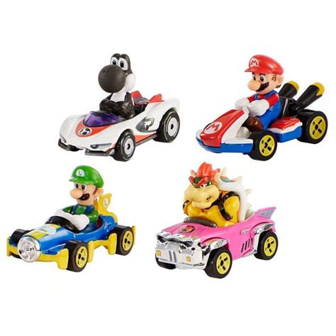 Hot Wheels Mario Kart 4 Pack (Assorted; Styles Vary) by Mattel | Barnes & Noble®