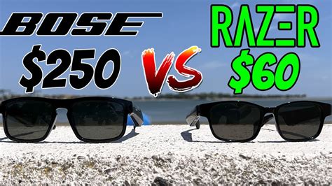 Bose Frames vs Razer Anzu - Smart Sunglasses Comparison - YouTube