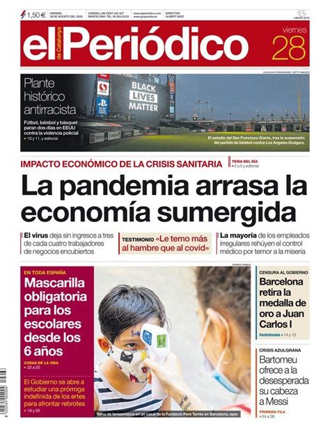 EL PERIÓDICO La pandemia arrasa la economía… « Noticias24horas.com Noticias24horas.com