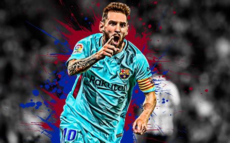 Young Messi Wallpaper 4k