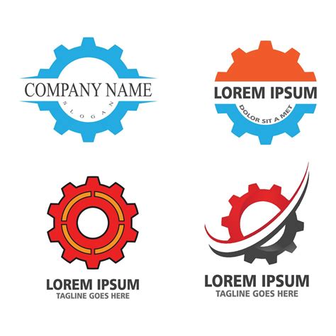 Gear Logo Template vector icon illustration design 16700787 Vector Art ...