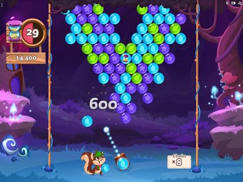 BUBBLE WOODS online game | POMU Games