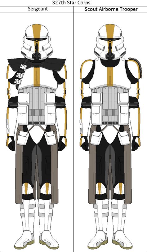 327th Star Corps Scout Airborne Trooper by shadowwolfclonect on DeviantArt