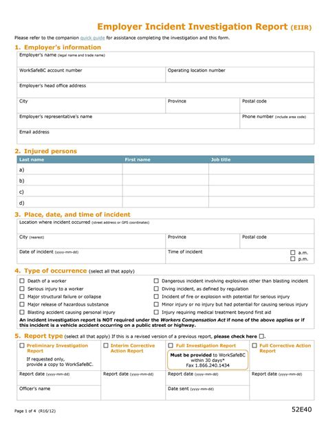 21+ Free 13+ Free Incident Report Templates - Word Excel Formats