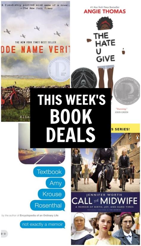 4 Fantastic Book Deals for This Weekend - Everyday Reading