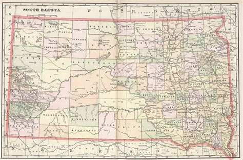 History and Facts of South Dakota Counties - My Counties