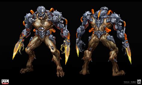 Dreadknight - Doom Eternal Concept Art | Doom, Mythical creatures art, Warhammer 40k artwork