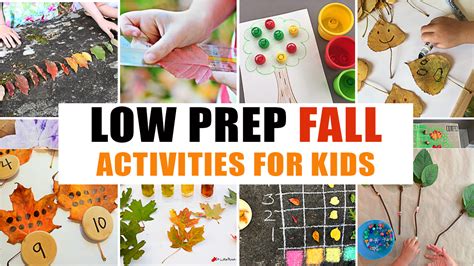 100+ Awesome Fall Activities for Kids - Happy Toddler Playtime