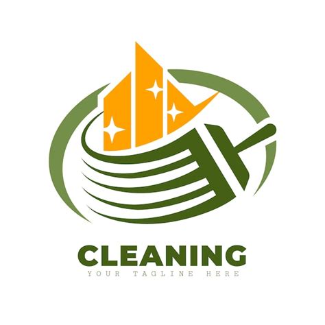 Free Vector | Cleaning service logo template